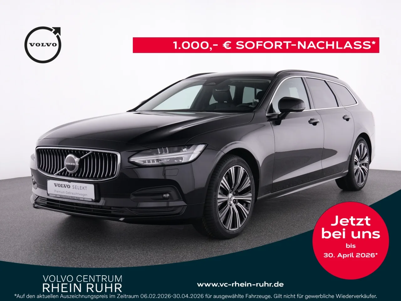 VOLVO V90 B4  Core+LM19+behzb.Fronts.+DAB+LED+NAVI - 197 PS