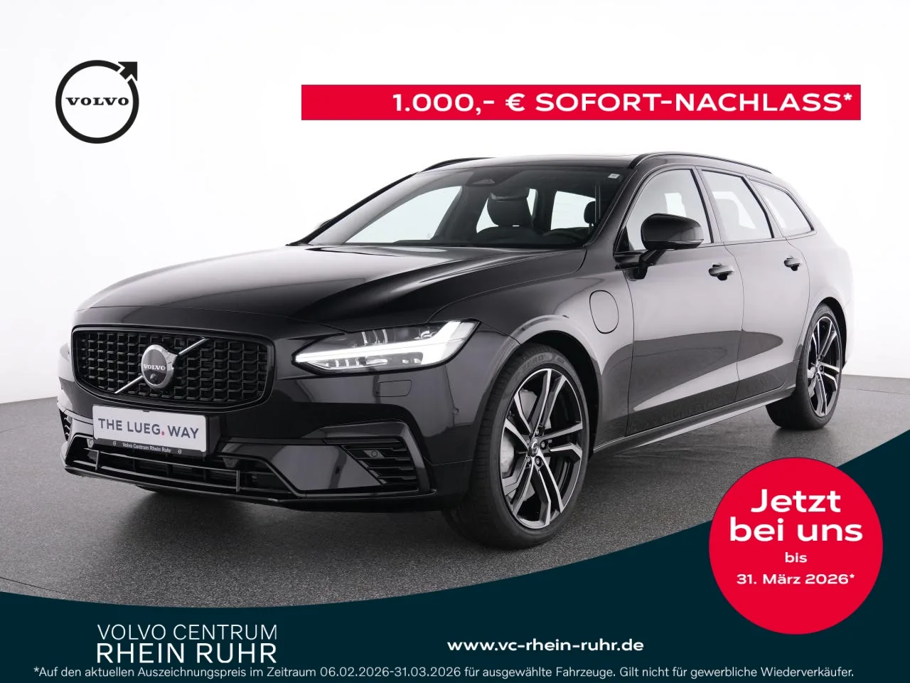 VOLVO V90 T8 AWD Ultra Dark+360Kam+Pano+Nappa+Luft - 456 PS