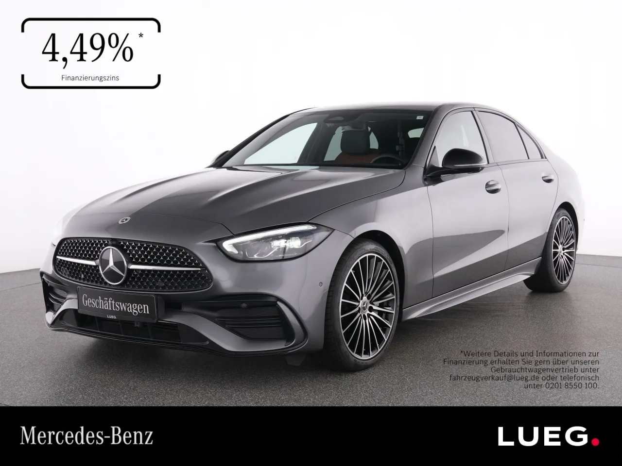 Mercedes-Benz C 180 AMG+NIGHT+19+SHD+SITZKLIMA+MEMORY+360°+++ - 170 PS