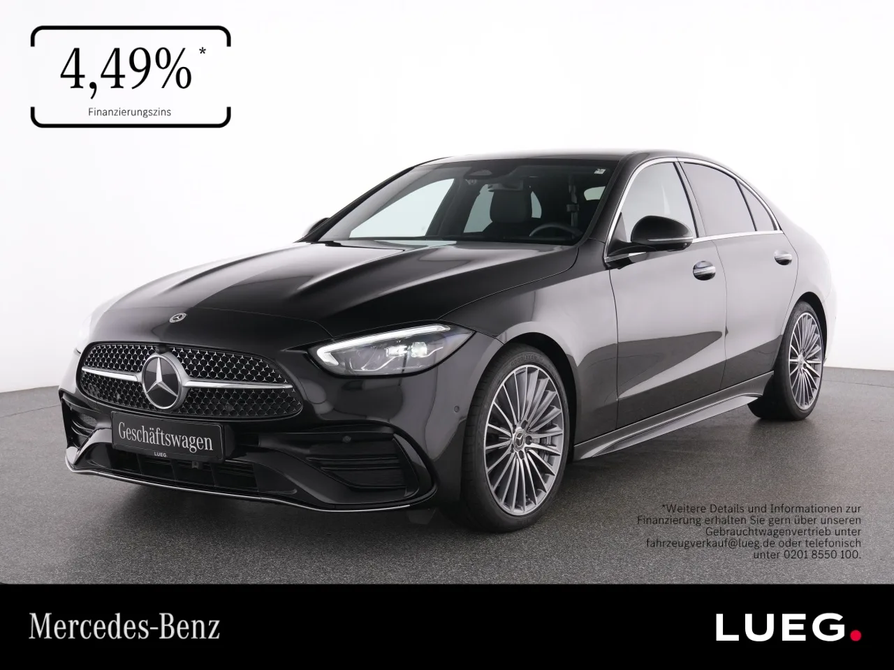 Mercedes-Benz C 180 AMG+19+SHD+KEYLESS+360°+MEMORY+DISTRONIC+ - 170 PS