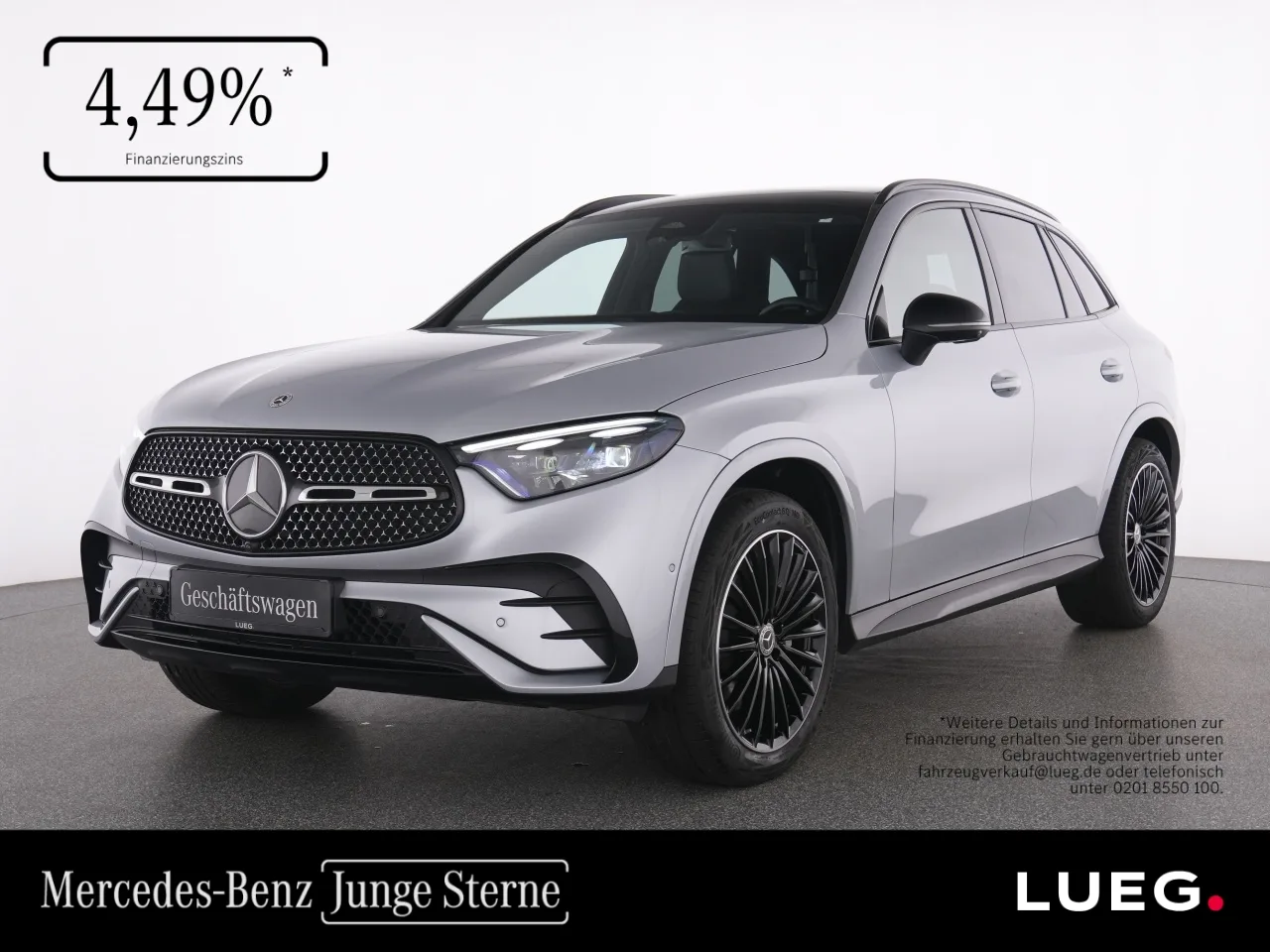 Mercedes-Benz GLC 300 4M AMG+20+HUD+AHK+AIRMATIC+HA-LENKUNG++ - 258 PS