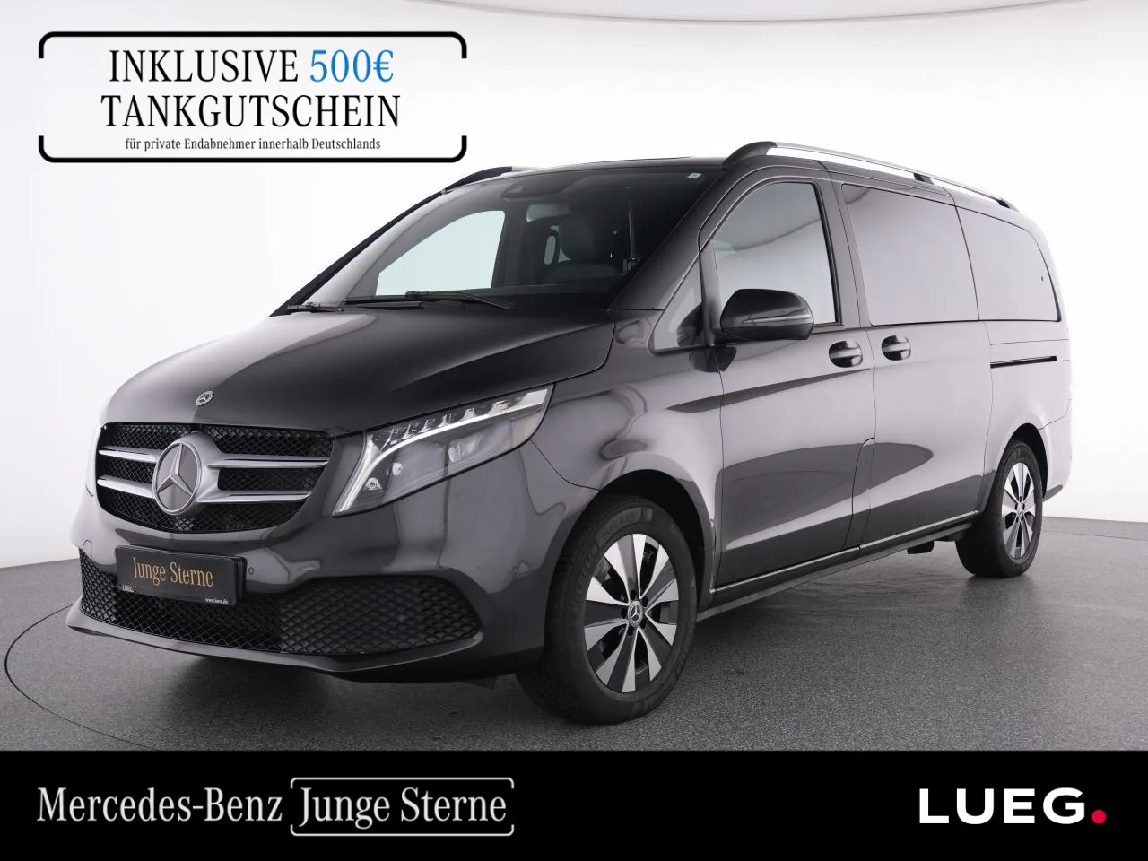 Mercedes-Benz V 250 d 4M MBUX+Nav+LED-ILS+AHK+Sthzg+Leder+RFK - 190 PS