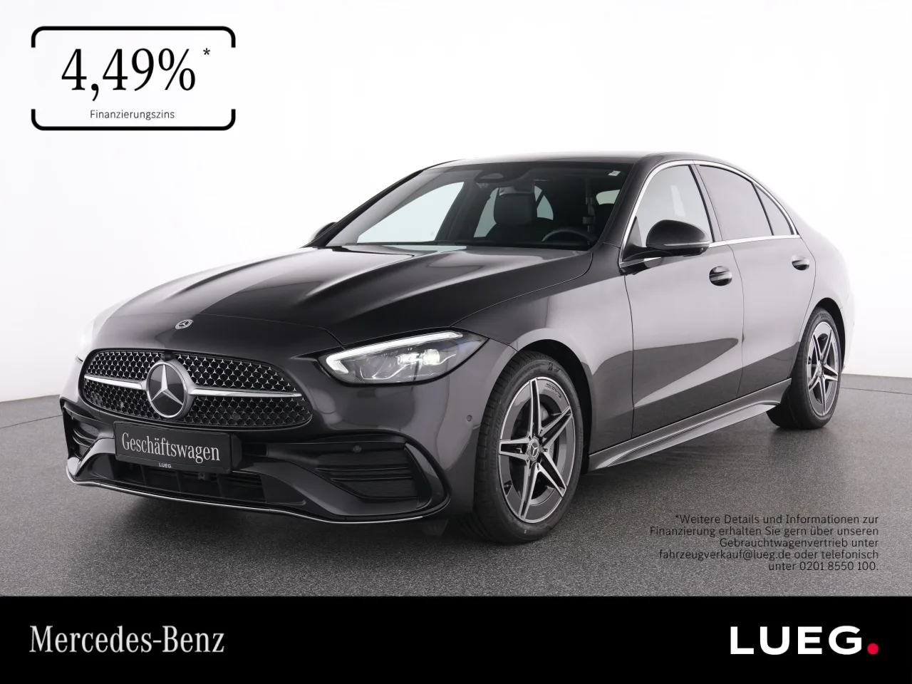 Mercedes-Benz C 180 AMG+HUD+SHD+360°+MEMORY+DISTRONIC+TOTW.+++ - 170 PS