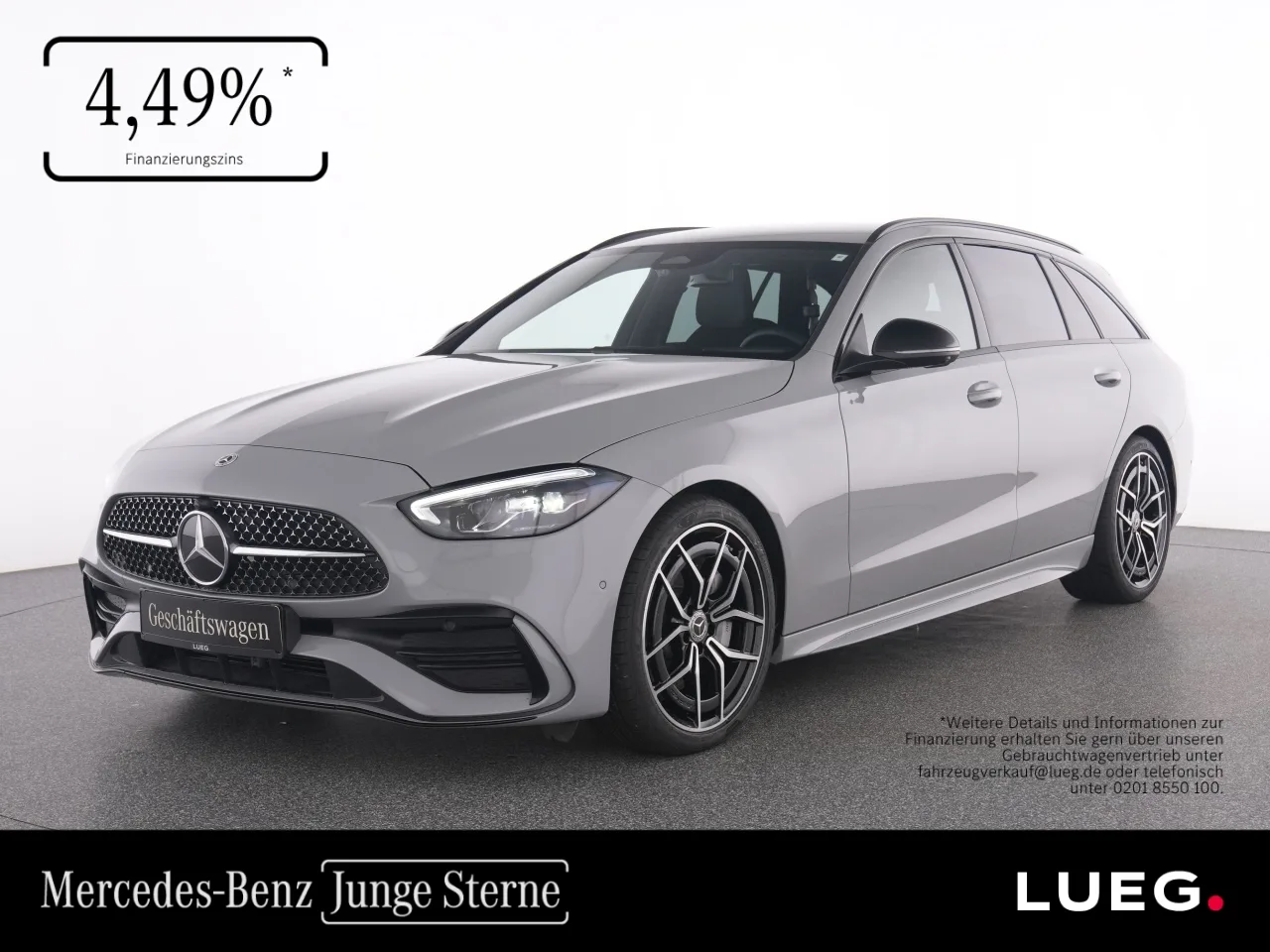 Mercedes-Benz C 180 T AMG+NIGHT+19+MEMORY+360°+DISTRONIC+LED+ - 170 PS