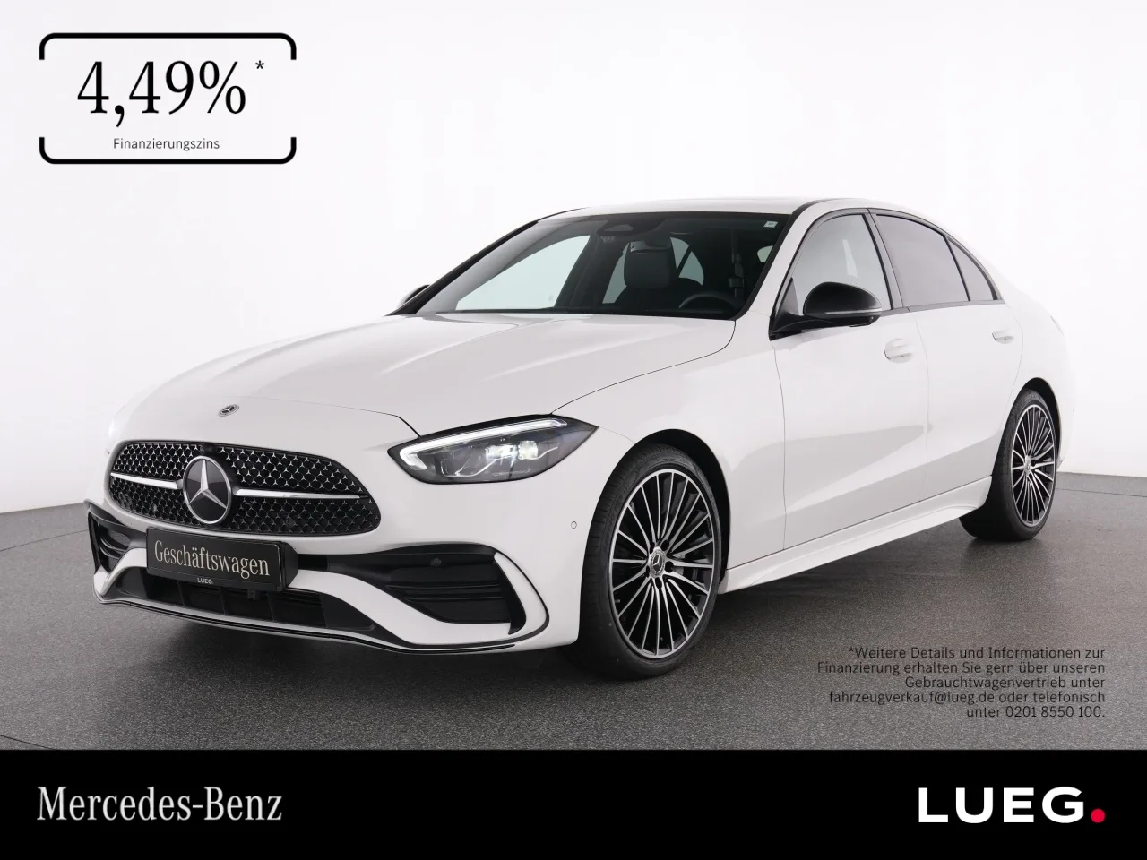 Mercedes-Benz C 180 AMG+NIGHT+19+SHD+MEMORY+360°+DISTRONIC+++ - 170 PS