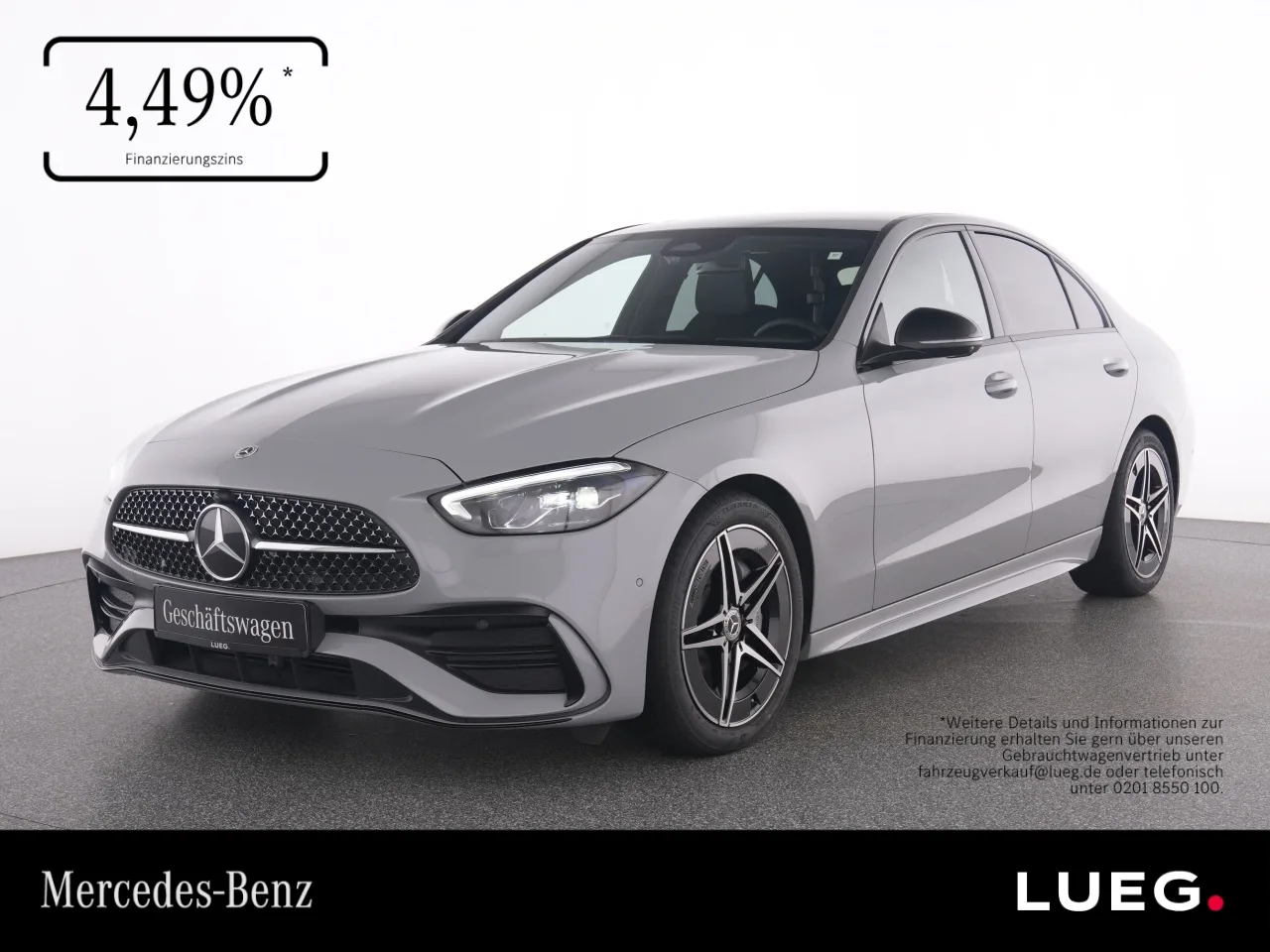 Mercedes-Benz C 180 AMG+NIGHT+SHD+HUD+MEMORY+DISTRONIC+360°+++ - 170 PS