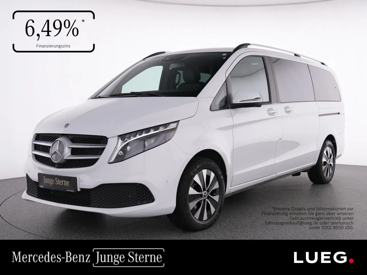 Mercedes-Benz V 300 d 4M Pano+Burm+LED-ILS+AHK+Sthzg+Leder+360 - 237 PS