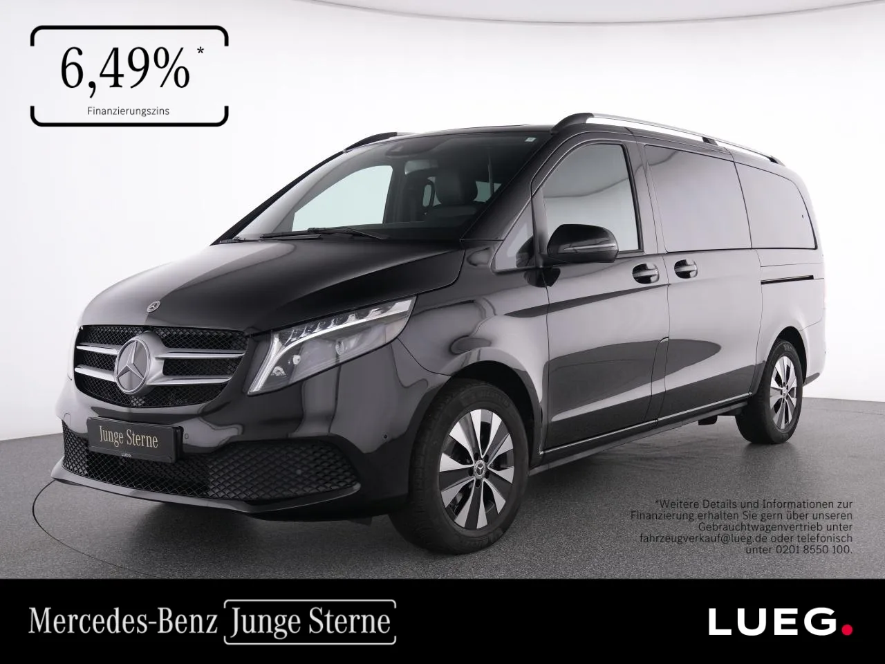 Mercedes-Benz V 250 d 4M MBUX+Navi+LED+AHK+Sthzg+Leder+DAB+RFK - 190 PS