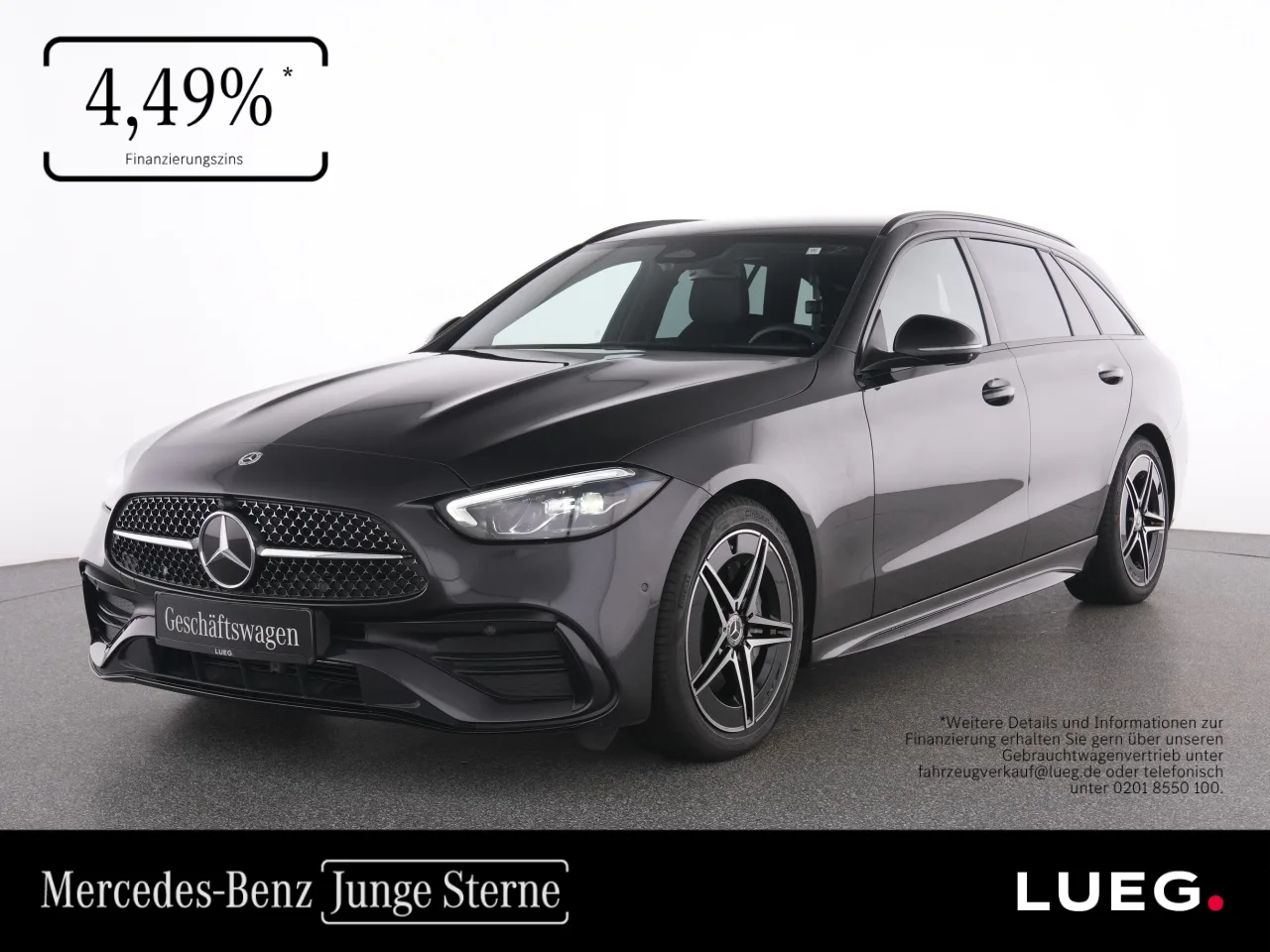 Mercedes-Benz C 180 T AMG+NIGHT+SOUND+DISTRONIC+MEMORY+360°+++ - 170 PS