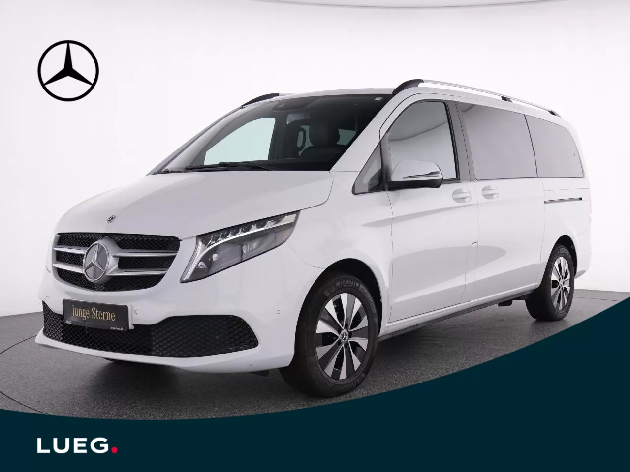 Mercedes-Benz V 250 d 4M MBUX+Nav+LED+AHK+Sthzg+Leder+DAB+RFK - 190 PS