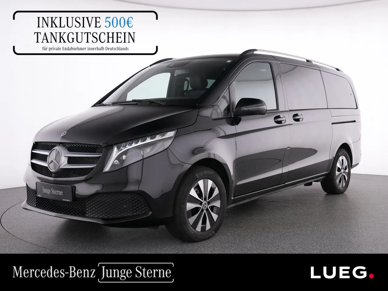 Mercedes-Benz V 300 d 4M Pano+Burm+LEDILS+AHK+Sthzg+Leder+360° - 237 PS