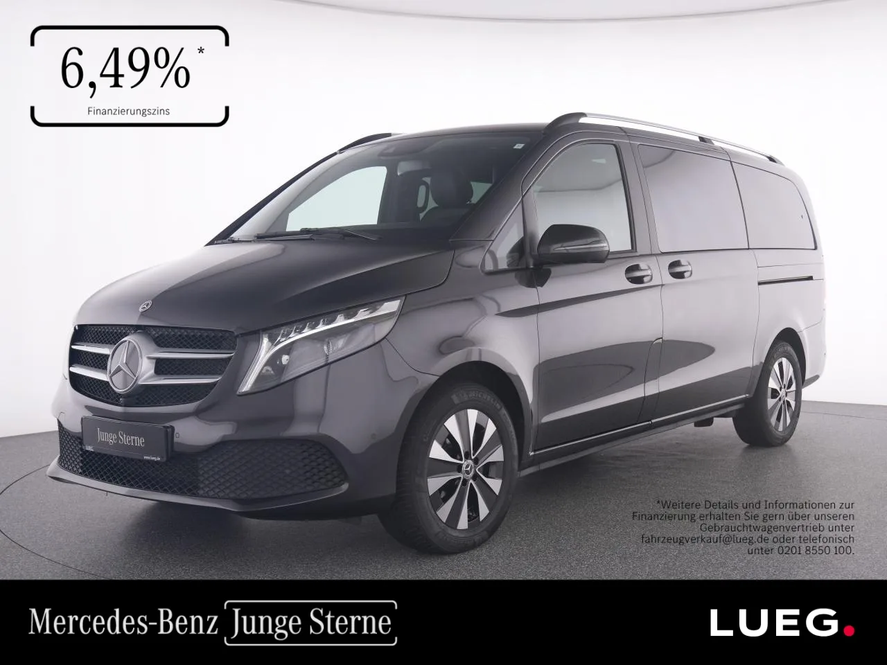 Mercedes-Benz V 300 d 4M Pano+Burm+LED-ILS+AHK+Sthzg+Leder+360 - 237 PS