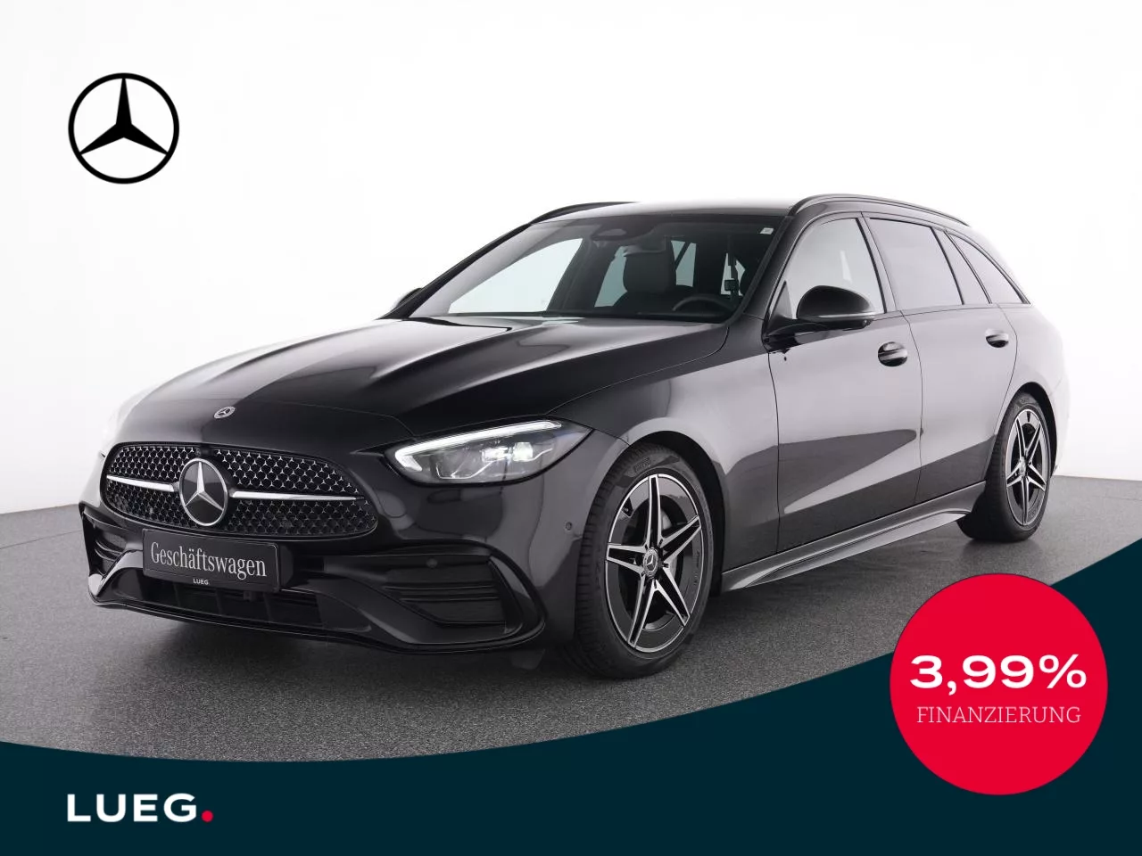 Mercedes-Benz C 180 T AMG+NIGHT+PANO+AHK+SOUND+360°+DISTRONIC+ - 170 PS
