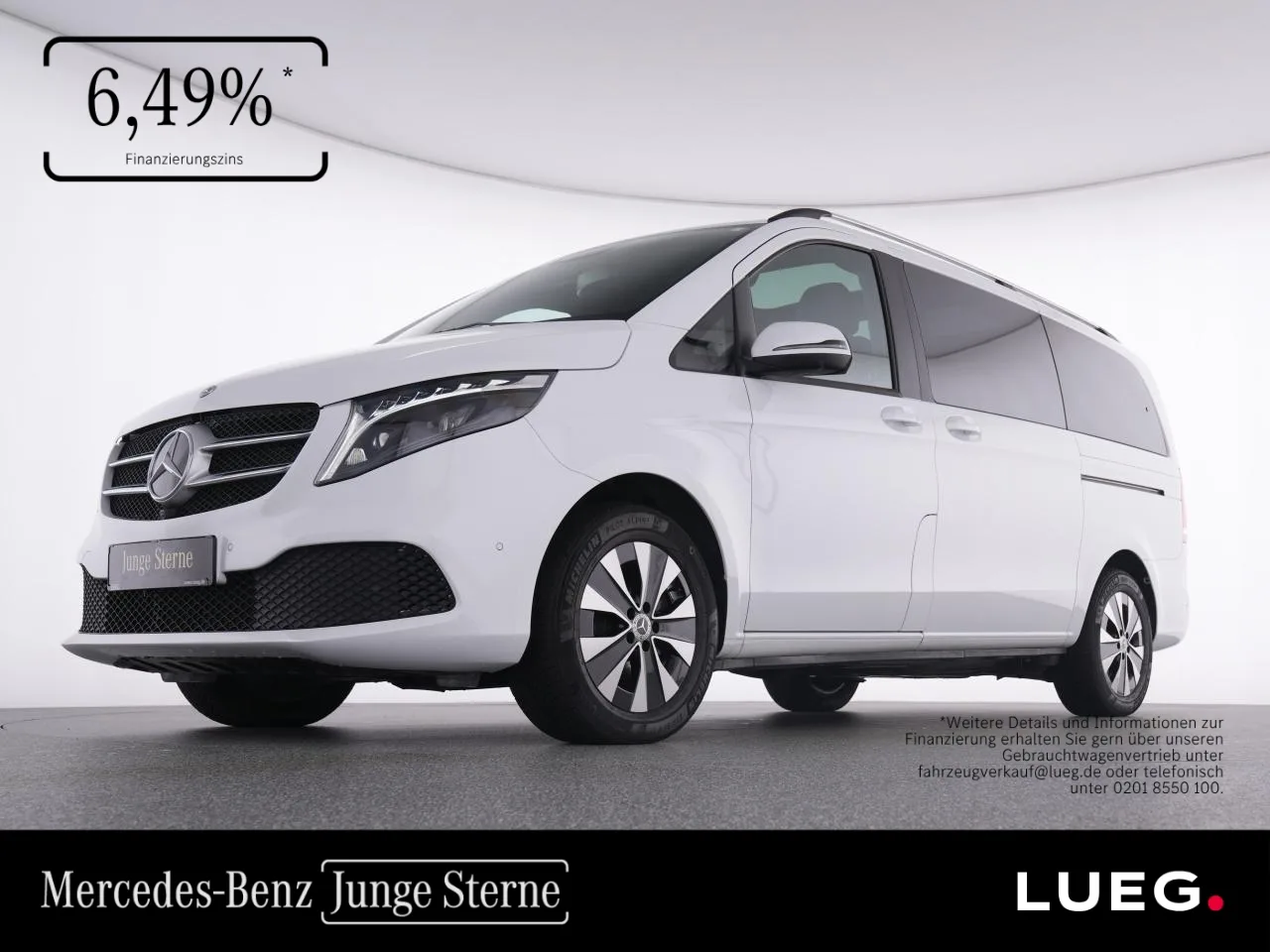 Mercedes-Benz V 300 d 4M MBUX+Pano+Burm+LED-ILS+AHK+Sthzg+360° - 237 PS