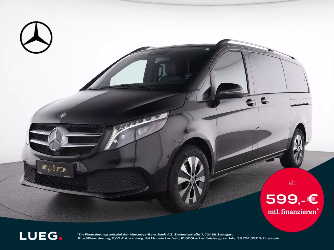 Mercedes-Benz V 250 d 4M MBUX+Navi+LED+AHK+Sthzg+Leder+DAB+RFK - 190 PS
