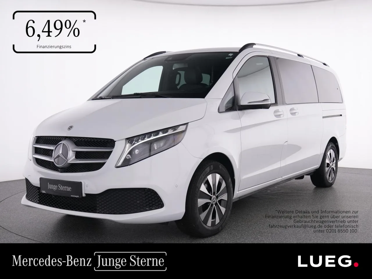 Mercedes-Benz V 300 d L 4M Pano+Burm+LED+AHK+Sthzng+Leder+360° - 237 PS