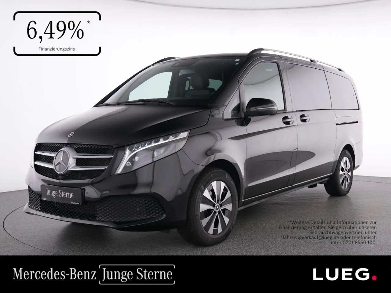 Mercedes-Benz V 300 d 4M Pano+Burm+LED-ILS+AHK+Sthzg+Leder+360 - 237 PS