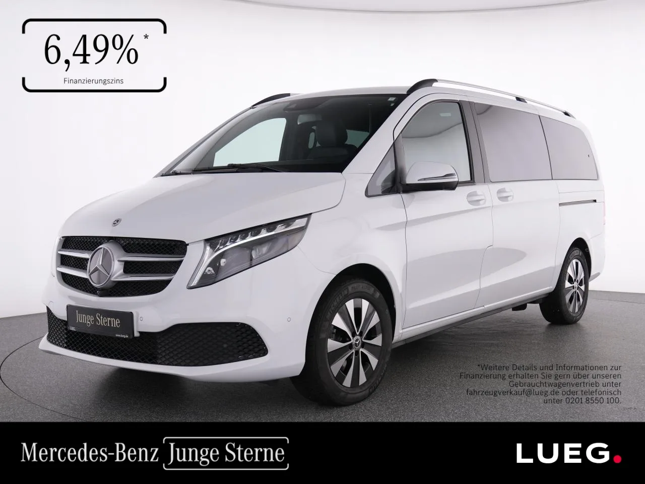Mercedes-Benz V 300 d 4M Pano+Burm+LED-ILS+AHK+Sthzg+Leder+360 - 237 PS