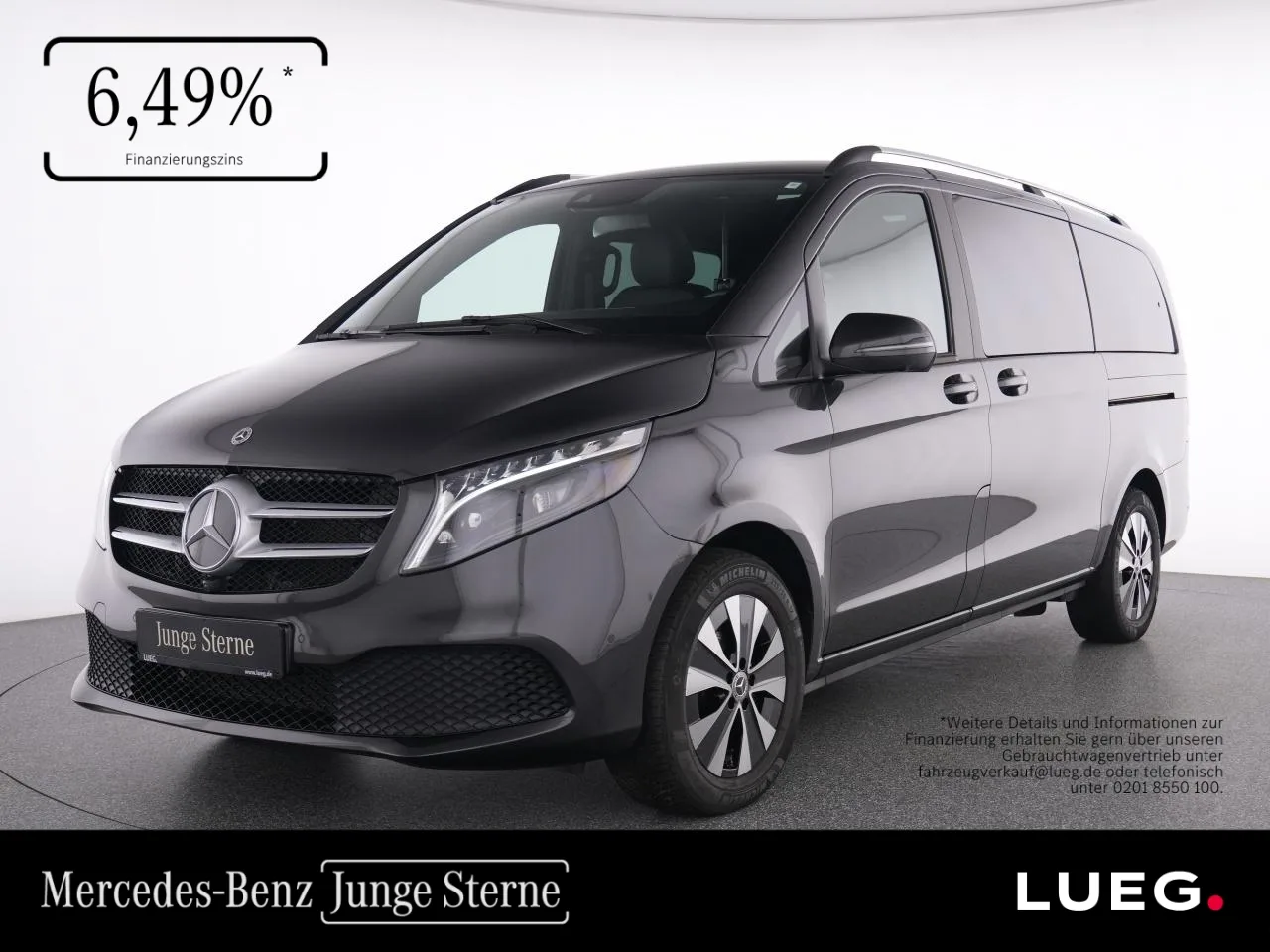 Mercedes-Benz V 300 d 4M Pano+Burm+LED-ILS+AHK+Sthzg+Leder+360 - 237 PS