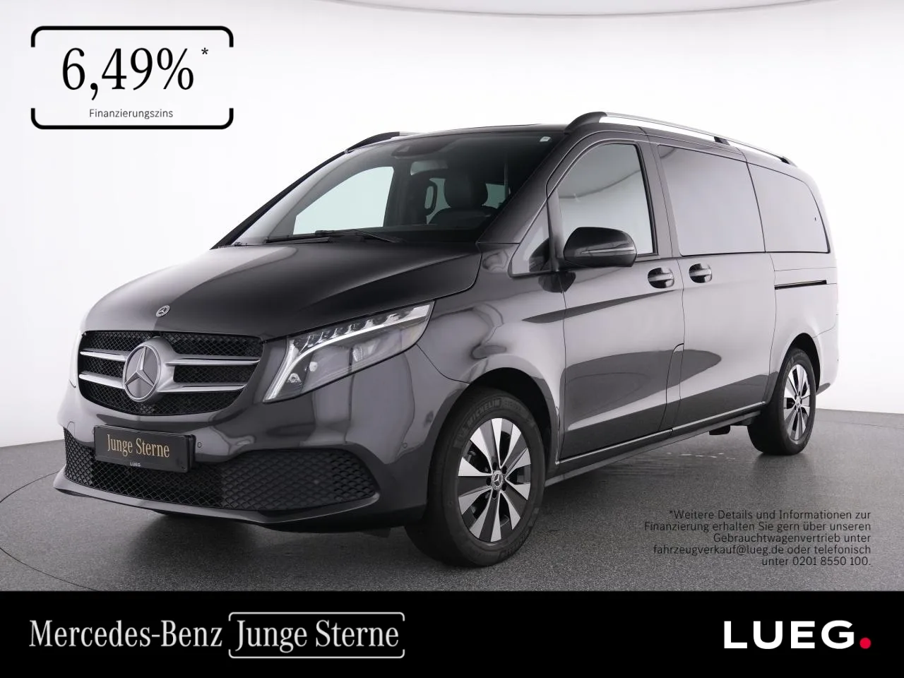 Mercedes-Benz V 250 d 4M MBUX+Navi+LED+AHK+Sthzg+Leder+DAB+RFK - 190 PS