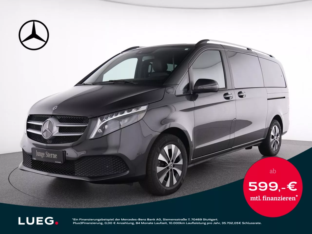 Mercedes-Benz V 250 d 4M MBUX+Navi+LED+AHK+Sthzg+Leder+DAB+RFK - 190 PS