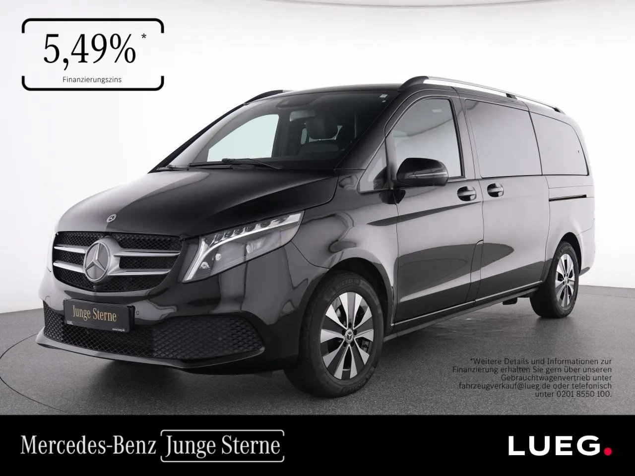 Mercedes-Benz V 300 d 4M Pano+Burm+LED+AHK+Sthzng+Leder+360° - 237 PS