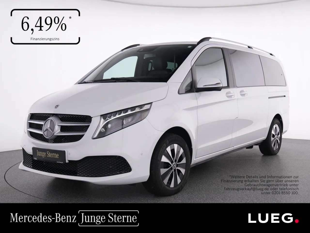 Mercedes-Benz V 250 d 4M MBUX+Navi+LED+AHK+Sthzg+Leder+DAB+RFK - 190 PS