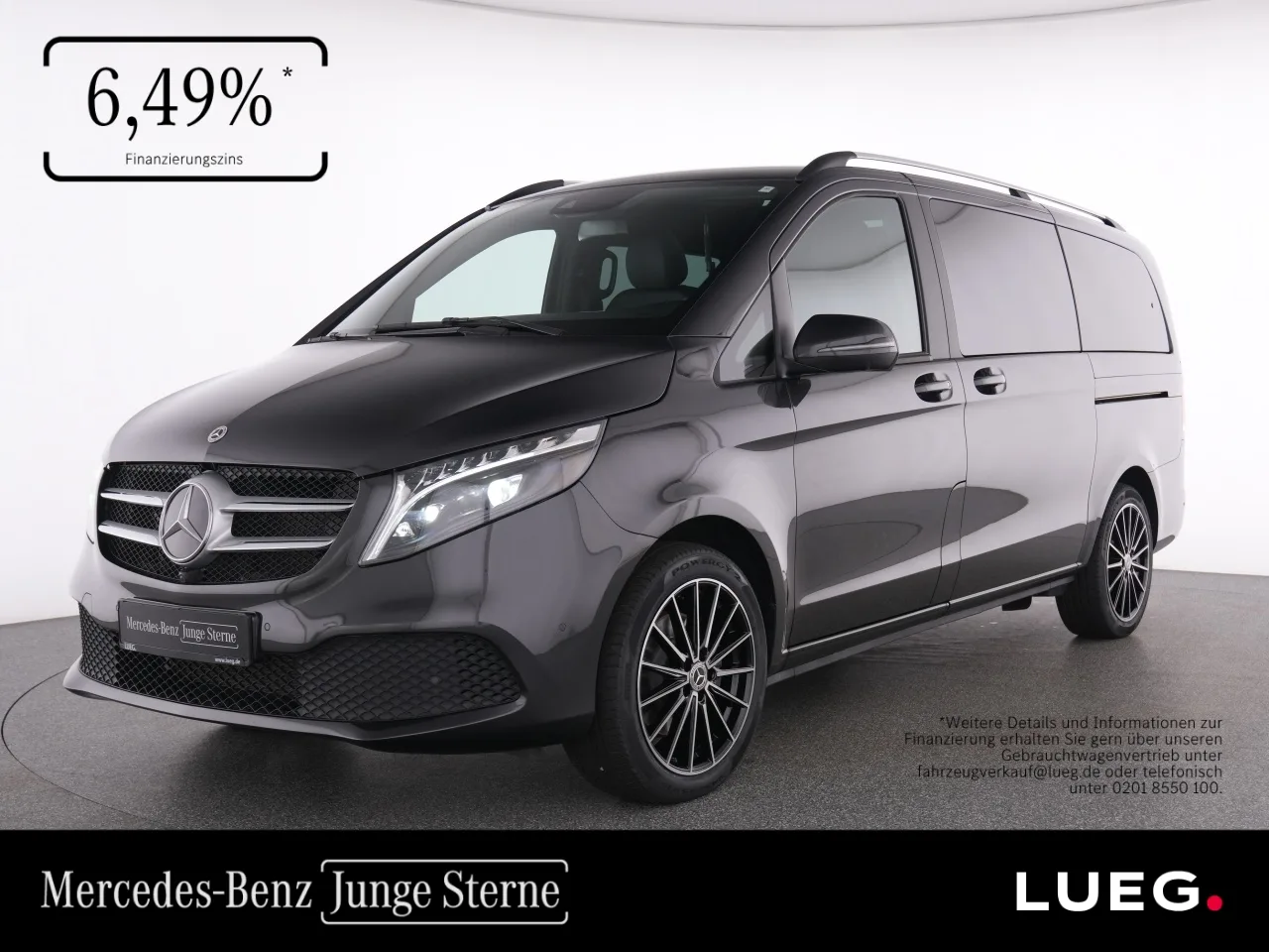 Mercedes-Benz V 300 d 4M Pano+Burm+LED-ILS+AHK+Sthzg+Leder+360 - 237 PS