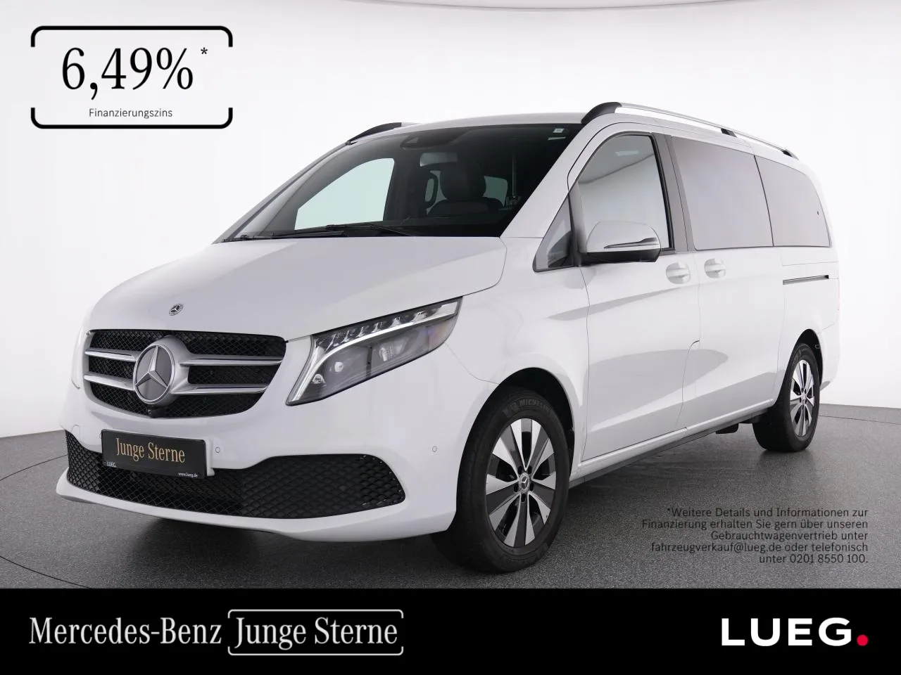 Mercedes-Benz V 300 d 4M Pano+Burm+LED-ILS+AHK+Sthz+Leder+360+ - 237 PS