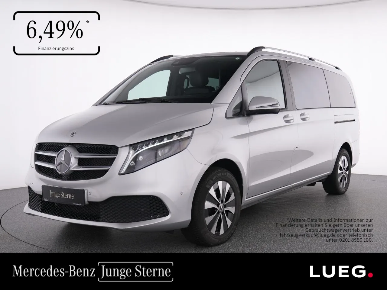 Mercedes-Benz V 250 d 4M MBUX+Navi+LED+AHK+Sthzg+Leder+DAB+RFK - 190 PS