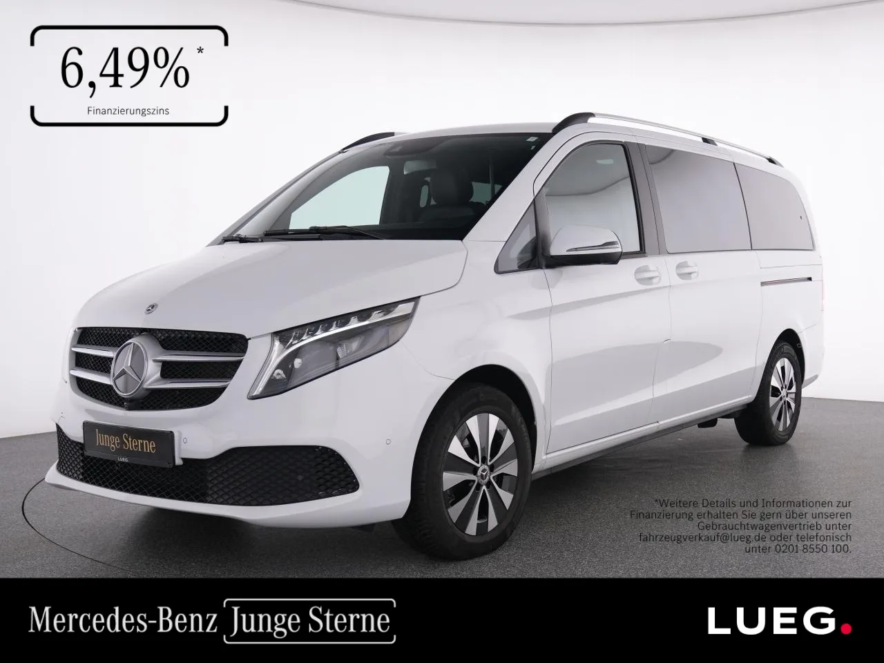 Mercedes-Benz V 300 d 4M Pano+Burm+LED-ILS+AHK+Sthzg+Leder+360 - 237 PS