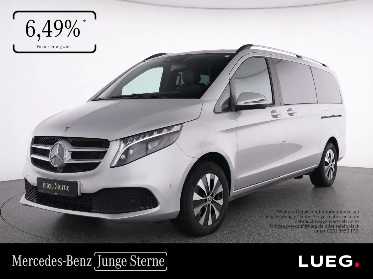 Mercedes-Benz V 250 d 4M MBUX+Nav+LED-ILS+AHK+Sthzg+Leder+RFK - 190 PS