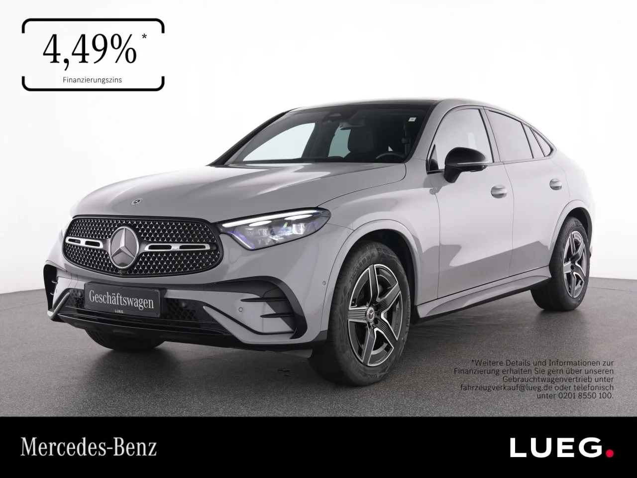 Mercedes-Benz GLC 200 d 4M Coupé AMG+NIGHT+PANO+DIG.LIGHT+EDW+ - 163 PS