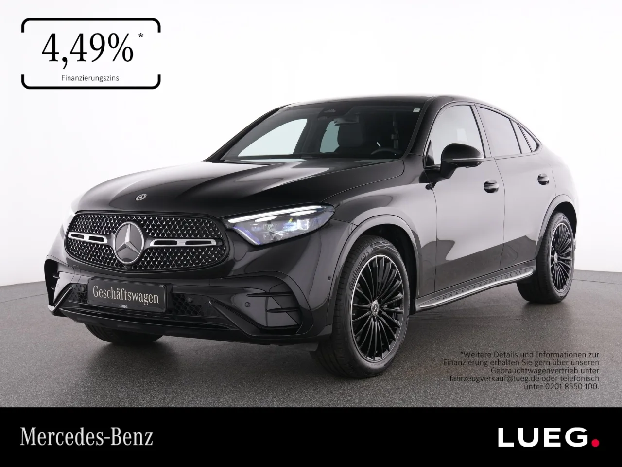Mercedes-Benz GLC 300 4M Coupé AMG+20+HUD+PANO+BURMESTER+360° - 258 PS