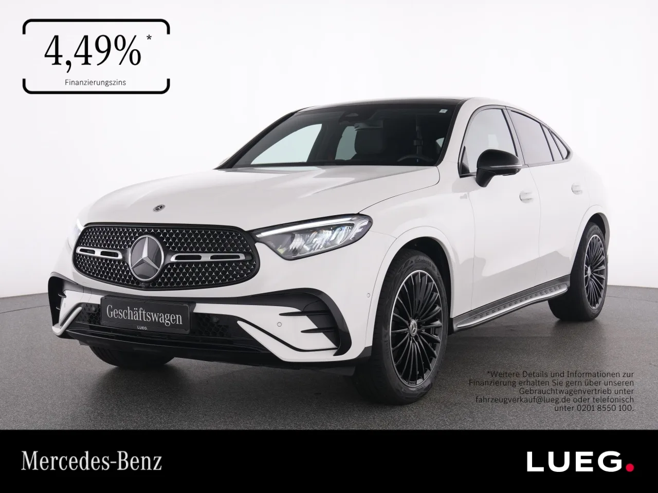 Mercedes-Benz GLC 300 d 4M Coupé AMG+NIGHT+20+PANO+GUARD-360° - 269 PS