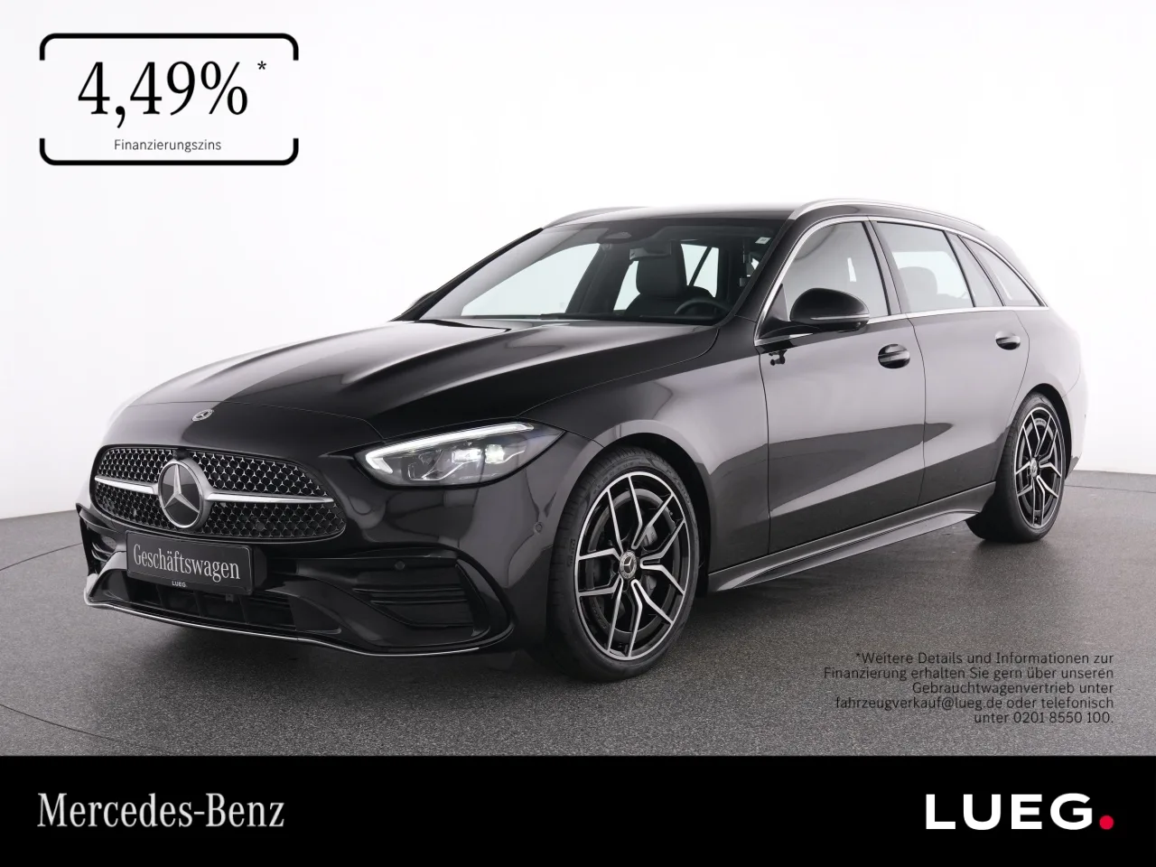 Mercedes-Benz C 180 T AMG+19+HUD+AHK+360°+MEMORY+DISTRONIC+++ - 170 PS