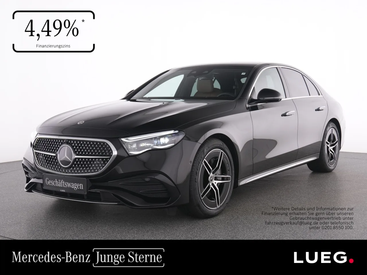 Mercedes-Benz E 200 d AMG+SUPERSCREEN+FAHRASS.+DIG.LIGHT+360°+ - 163 PS
