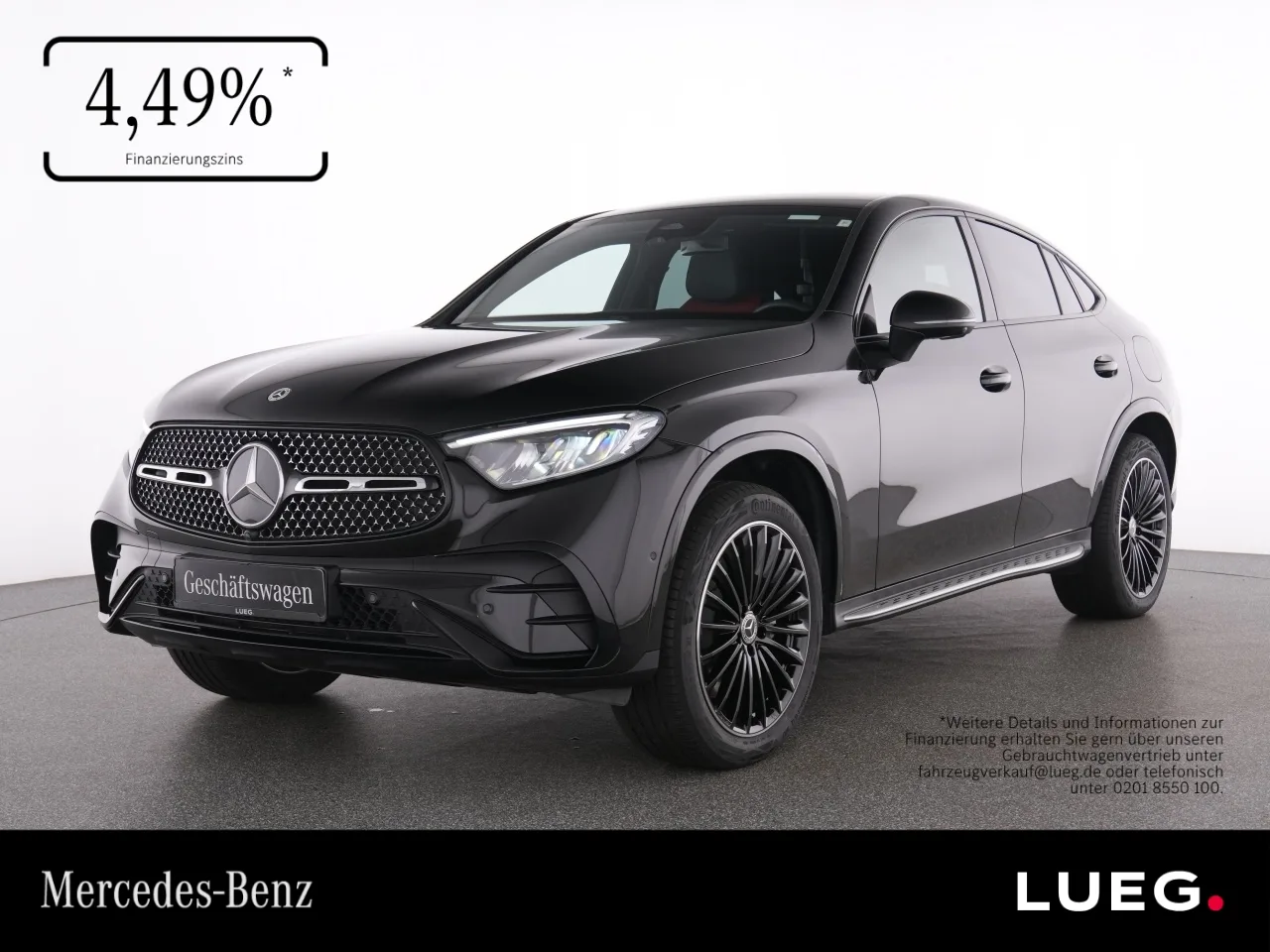 Mercedes-Benz GLC 300 de 4M Coupé AMG+20+LEDER+AHK+EDW+360°++ - 197 PS