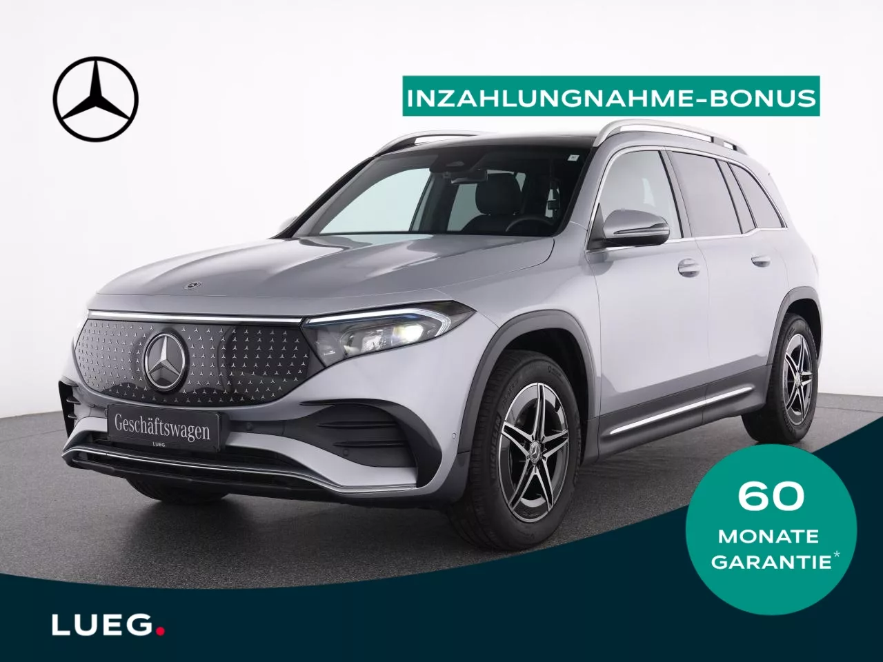Mercedes-Benz EQB 250+ AMG+PANO+AHK+MEMORY+TOTW+LED+KAMERA+SHZ - 190 PS