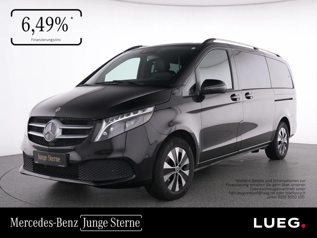 Mercedes-Benz V 250 d 4M MBUX+Navi+LED+AHK+Sthzg+Leder+DAB+RFK - 190 PS