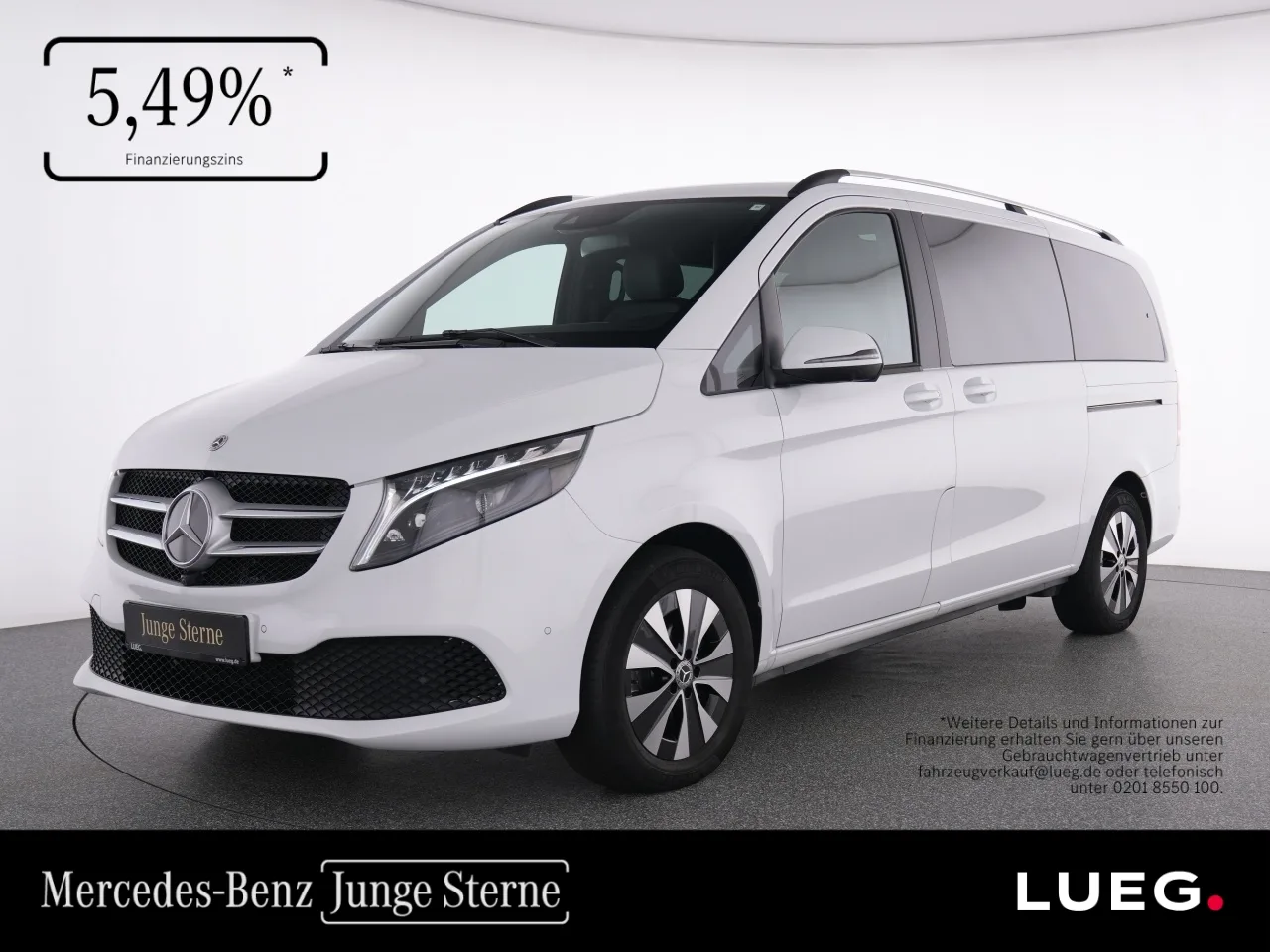 Mercedes-Benz V 300 d 4M Pano+Sound+LED+AHK+Sthzng+Leder+360°+ - 237 PS