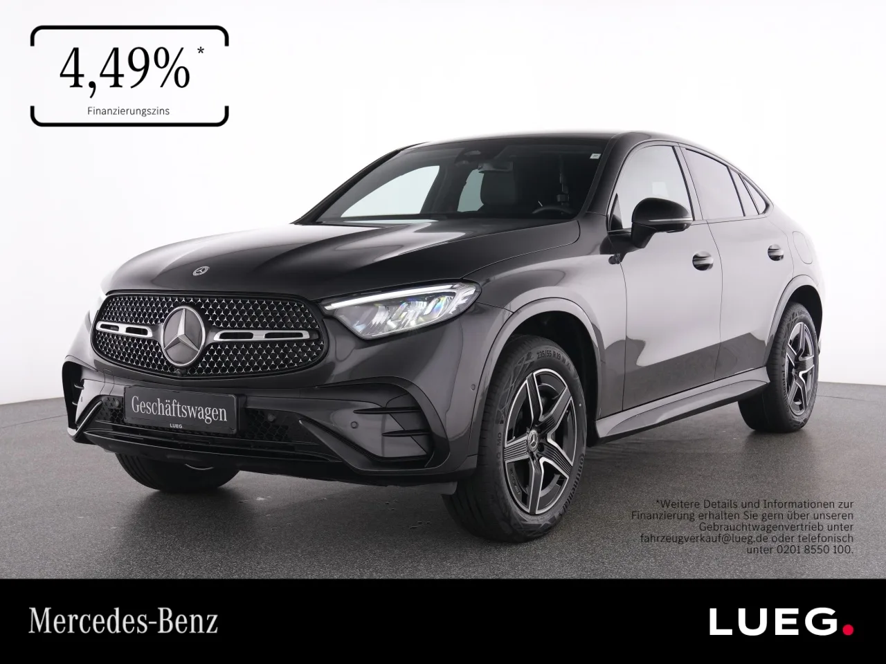 Mercedes-Benz GLC 400 e 4M Coupé AMG+NIGHT+AHK+GUARD-360°+LED+ - 252 PS