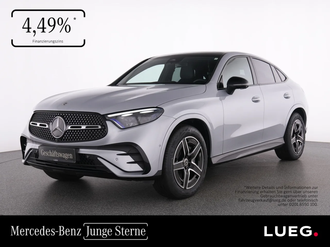 Mercedes-Benz GLC 220 d 4M Coupé AMG+NIGHT+PANO+AHK+DIG.LIGHT+ - 197 PS