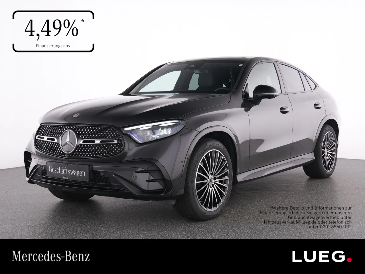 Mercedes-Benz GLC 220 d 4M Coupé AMG+20+PANO+AHK+DIGIT.LIGHT+ - 197 PS