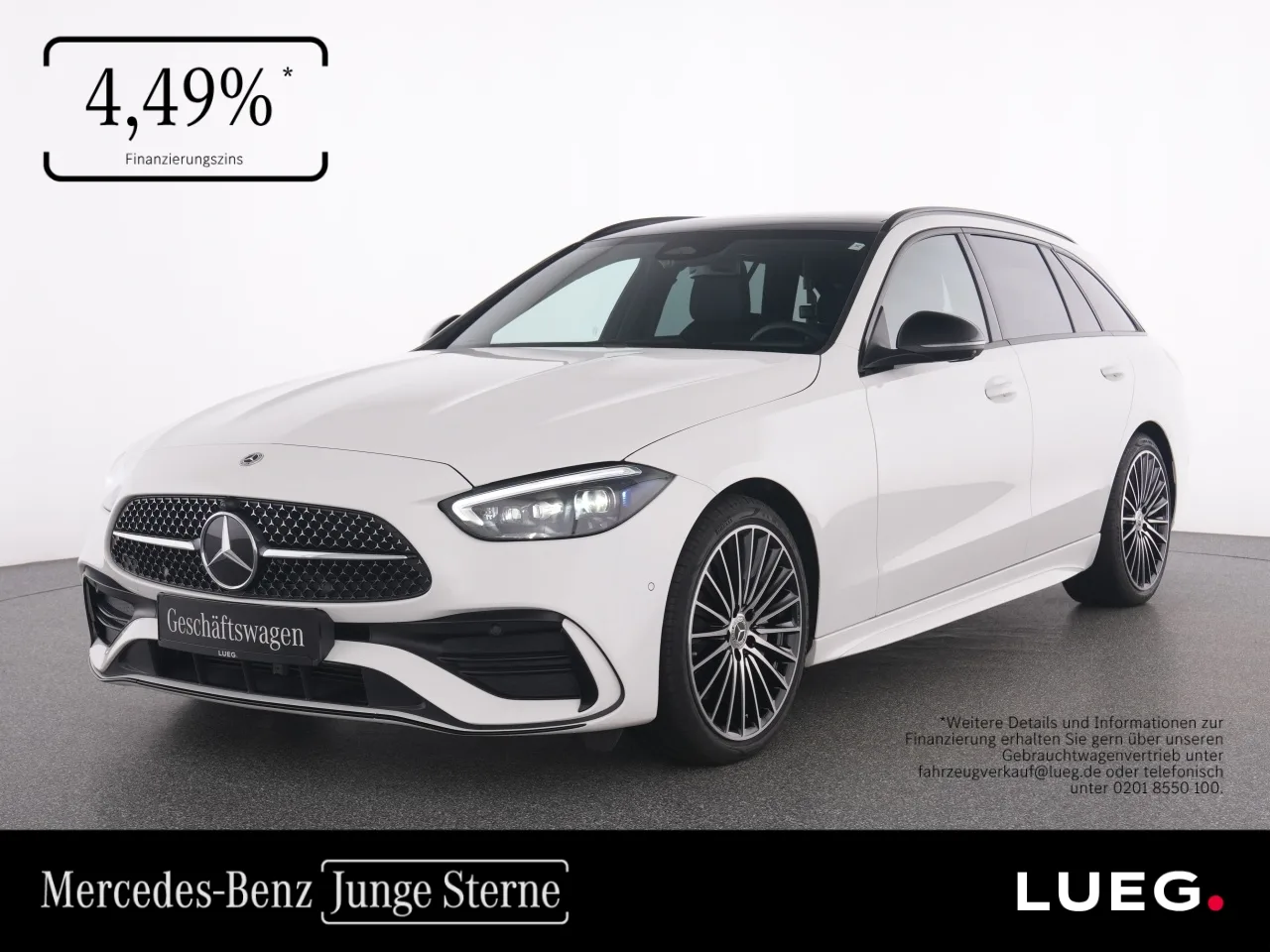 Mercedes-Benz C 220 d T AMG+NIGHT+19+PANO+AHK+DIG.LIGHT+360°+ - 200 PS