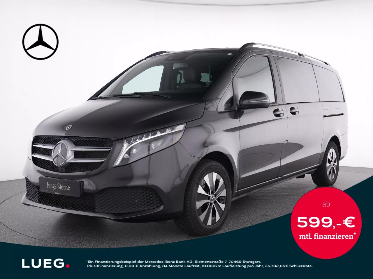 Mercedes-Benz V 250 d 4M MBUX+Nav+LED-ILS+AHK+Sthzg+Leder+RFK+ - 190 PS