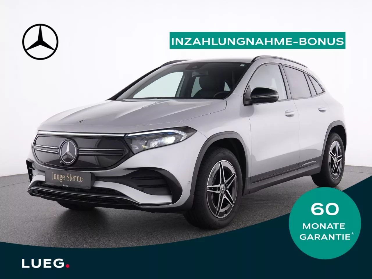 Mercedes-Benz EQA 300 4M AMG+NavP+LED-HP+Sound+KeylG+Night+RFK - 228 PS