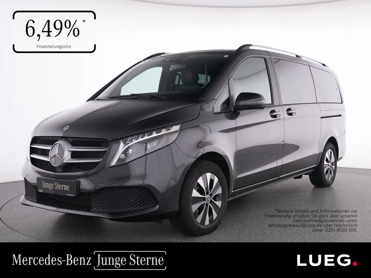 Mercedes-Benz V 250 d 4M MBUX+Navi+LED+AHK+Sthzg+Leder+DAB+RFK - 190 PS