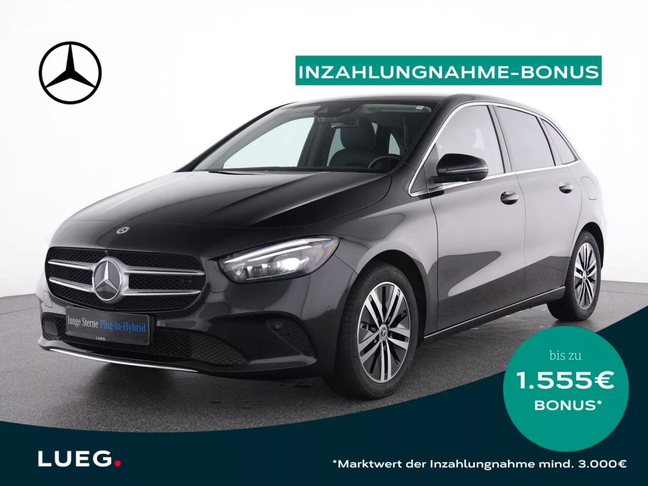 Mercedes-Benz B 250 e Progressive+MBUX+MBeam+Leder+Mem+HUD+360 - 160 PS