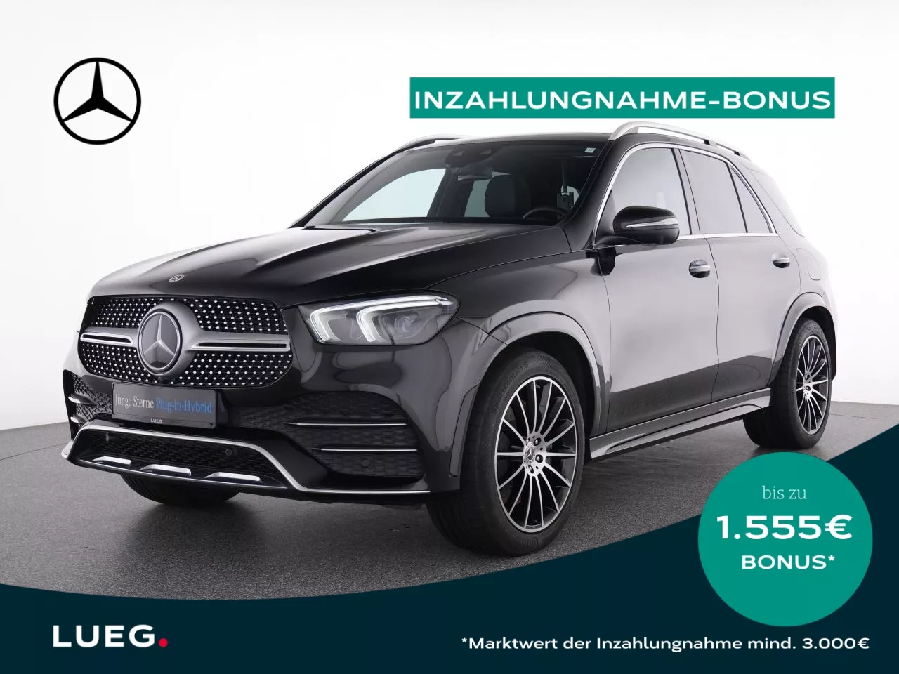 Mercedes-Benz GLE 350 de 4M AMG+Pano+AHK+360+Sitzkl+Dist+KeyGo - 194 PS